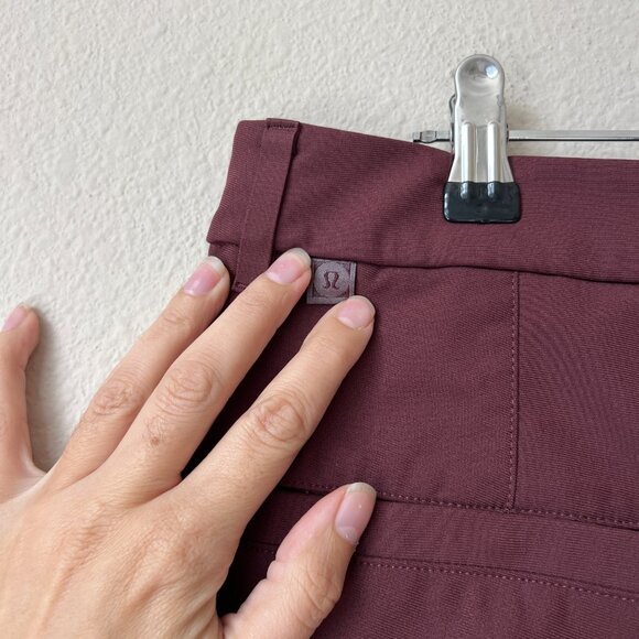 Lululemon Maroon Commission Pant Classic Warpstreme 32 x 29 - Picture 4 of 4